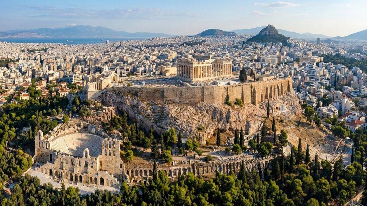 Ακρόπολη Αθηνών – Δορυφορικά και επίγεια συστήματα στην Αθήνα από τη ΛΥΡΑ ΑΕΒΕ